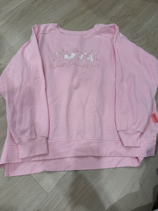Disney Tops - Walt Disney World Pink Bow Graphic Pullover Sweatshirt